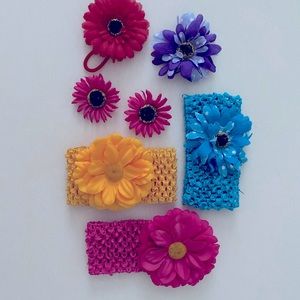 Hair barrettes and headbands